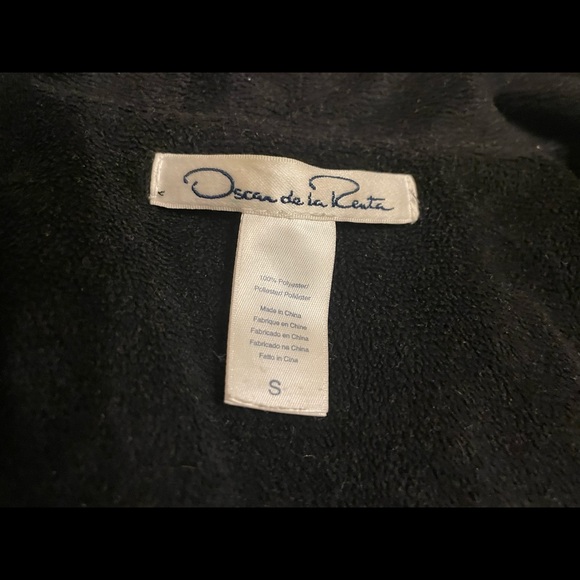 Oscar De La Renta Dripping Jewels Robe - Picture 2 of 2